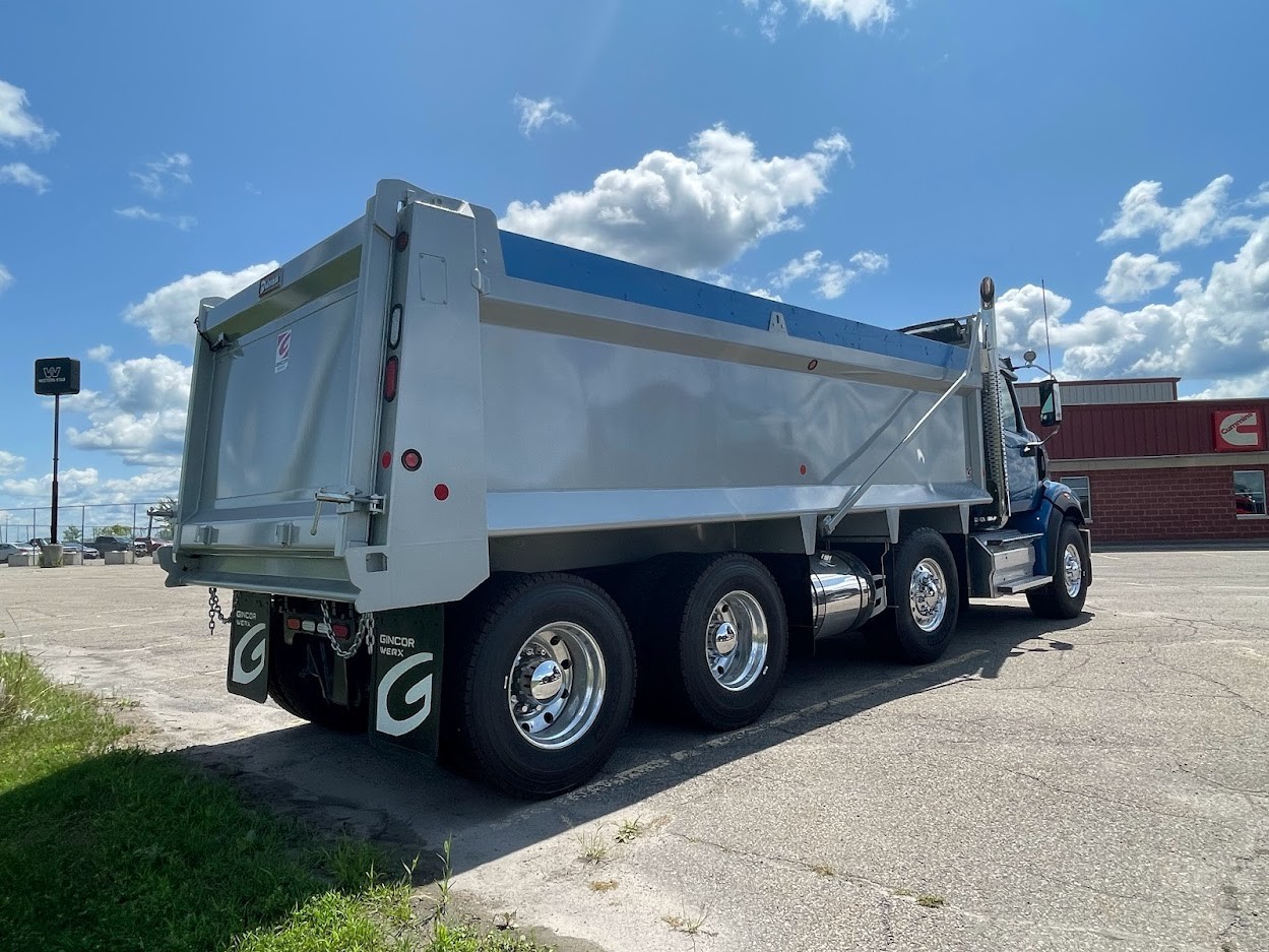 Brand New 2024 Western Star 49X Dump Truck Blue Antrim Western