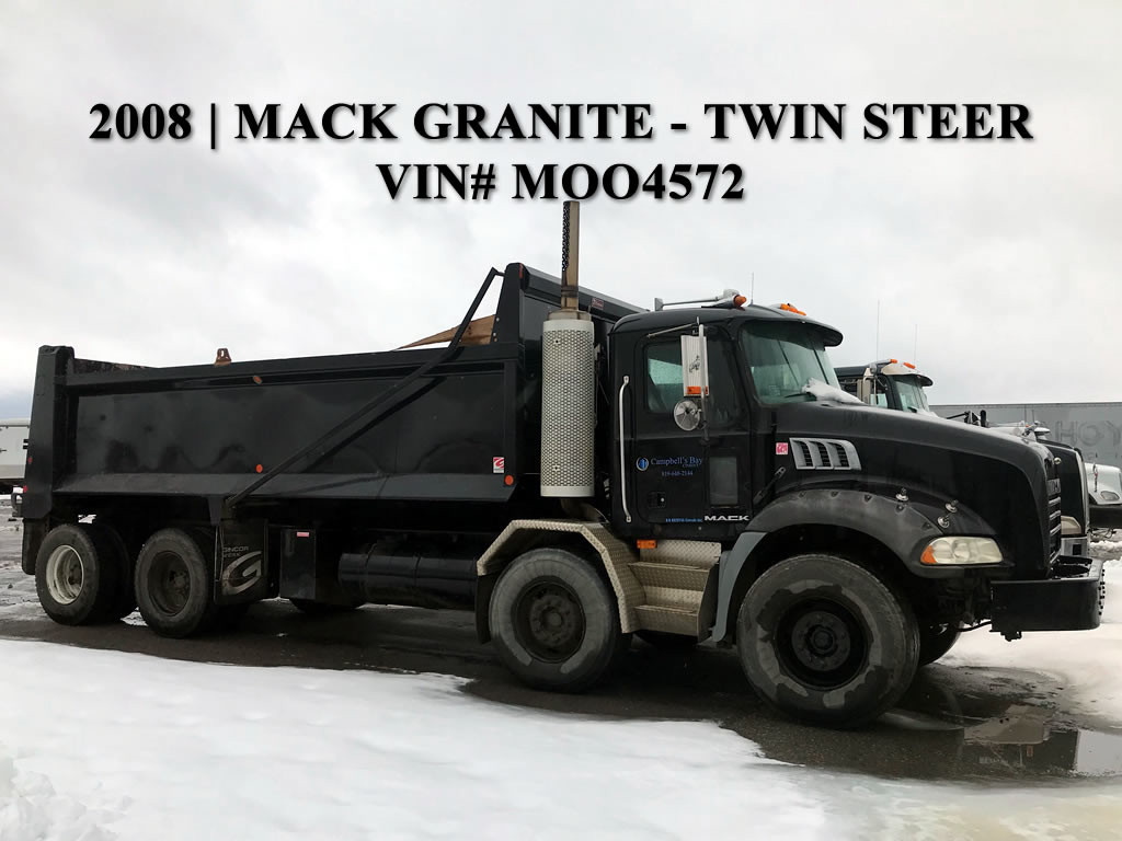 Mack Granite - Twin Steer Dump Truck
